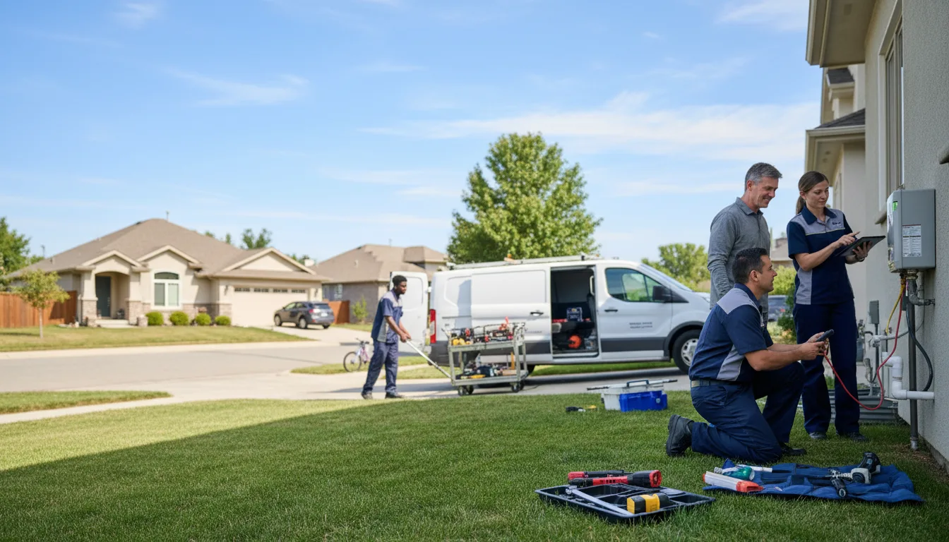 Tankless water heater service in Trail City, SD